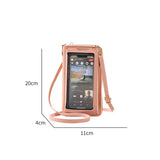 Women's Crossbody Touch Screen Cell Phone Purse.