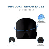 Hot/Cold Gel Cap For Relief Of Migraines, Stress Or Sinus Pressure