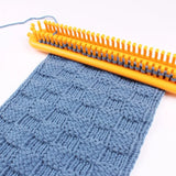 Plastic Knitting/Weaving Loom With Long Handle Crochet Hook.