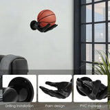 Wall-Mounted Hand Palm Shaped Volley/Soccer Ball Holder