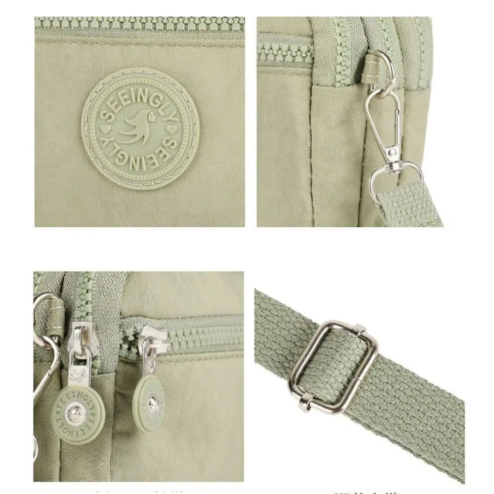 Women's Zipper Crossbody Shoulder Bag