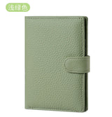 Men Or Women's RFID Slim Leather Passport Holder With Card And Money Slots