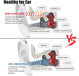 Bone Conduction  Bluetooth MP3-IPX8 Wireless Headset Waterproof For Swimming
