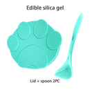 Silicone Pet Food Lid/Spoon.