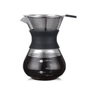 200 Or 400ml Glass Coffee Pot With or Without Stainless Steel Filter. Manual Drip.