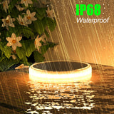 Solar Waterproof LED Dock Lighting IP68 Auto On/Off For Garden Or Driveway