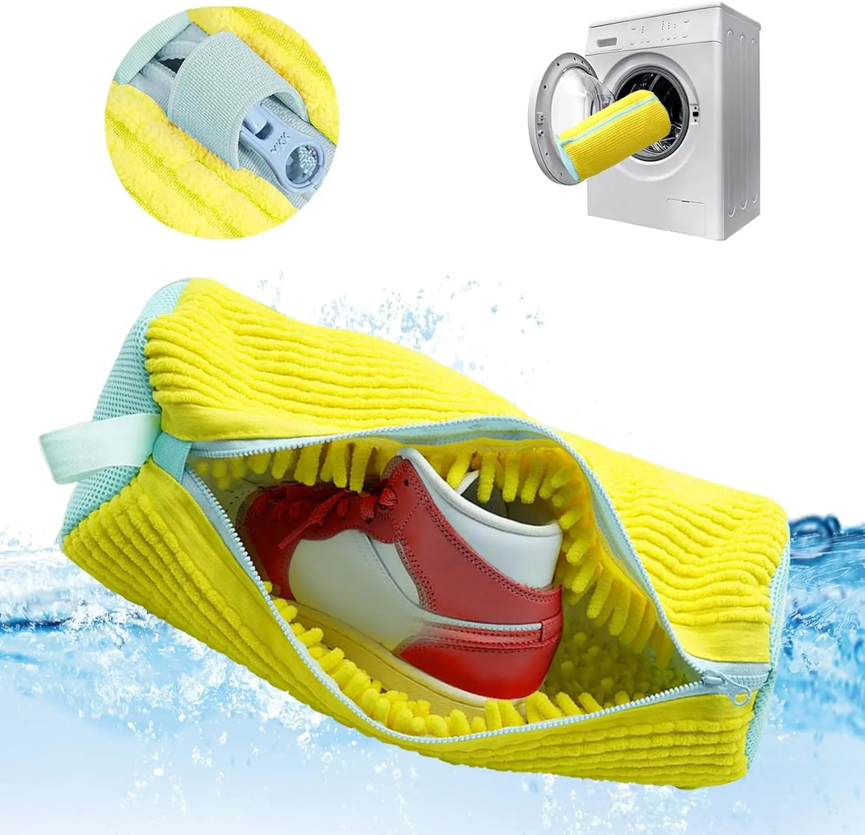 Durable Shoe Washing Machine Bag for All Shoe Types