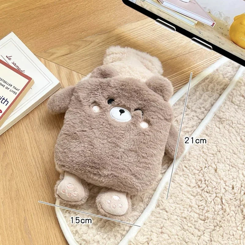 Plush Hot Water Bottle Cover