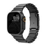 Luxury Titanium Strap for Apple Watch Ultra 3/2 49mm Series 11 10 46mm 45mm 44mm 42mm Or Silicone Bracelet For iwatch 9 8 7 6 SE 5