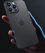 0.3mm Matte PP Hard Ultra Slim Phone Case For iPhone 17 16 15 14 Pro Max 16 Plus