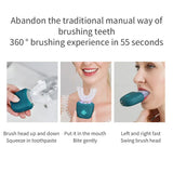 Automatic 360 Degrees Sonic Silicone Electric Toothbrush