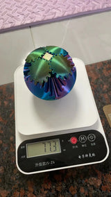 3D Printed Cube Fidget Spin Ball For Relaxing Due To Stress and Anxiety