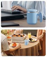 USB Rechargeable 304 Stainless Steel 400ML Automatic Mixing Cup