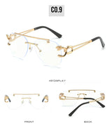 KAMMPT Men Or Women's  Rimless UV400 Sunglasses