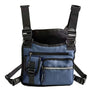 Men's Workwear functional vest chest bag