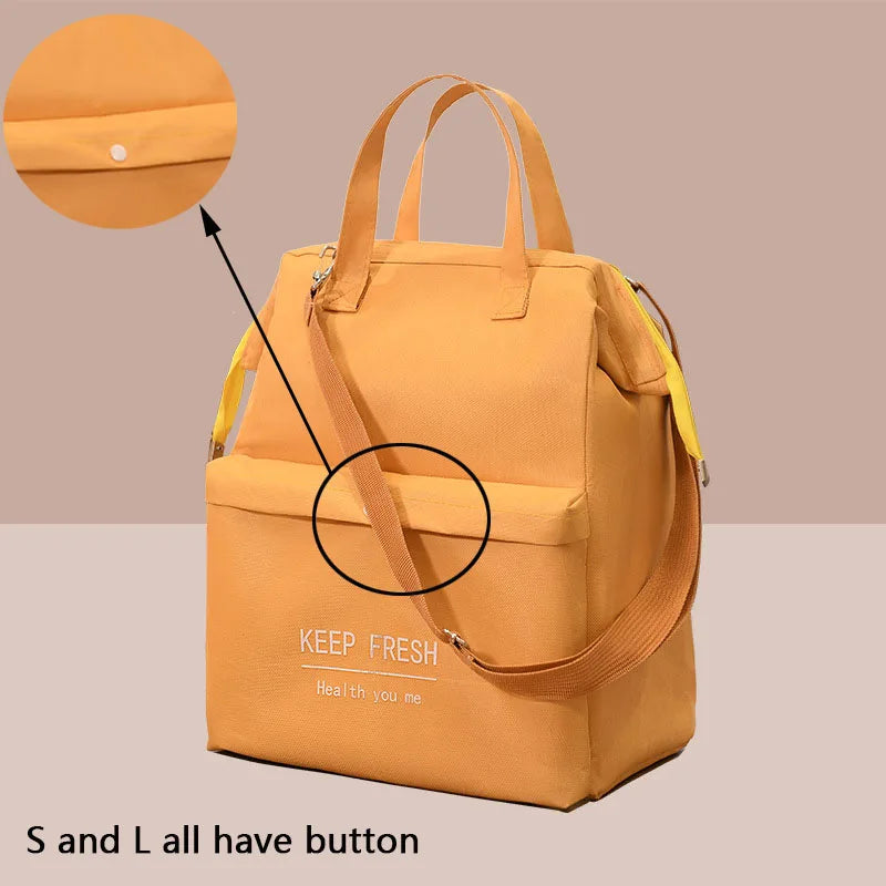 Large Waterproof Insulated Lunch Bag