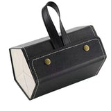 PU Leather Portable Storage Case For 5 Pairs of Glasses