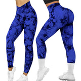 Tie Dye High Waist Yoga Leggings