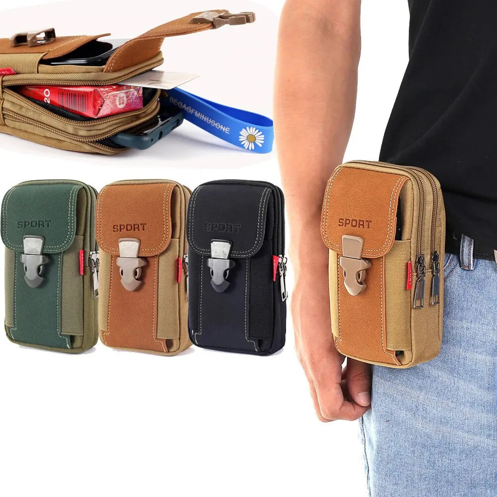 Phone/Cards Belt Holster Bag