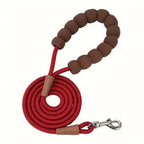 Heavy Duty Durable Rope Leash With Soft Handle for Small, Medium Pets