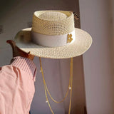 Women's Delicate Woven Summer Straw Hat