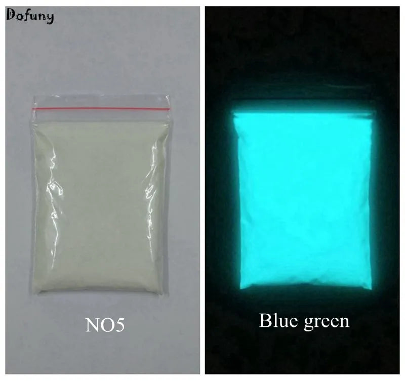 Dofuny Fluorescent Phosphor/Strontium Epoxy Powder For Nails