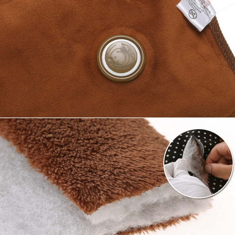 Electric Hot Water Hand Warmer Bag.