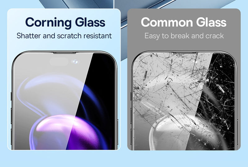 Baseus 2Pcs Screen Tempered Protector Glass Film For iPhone 14 Pro Max Protector For iPhone 13 Pro.
