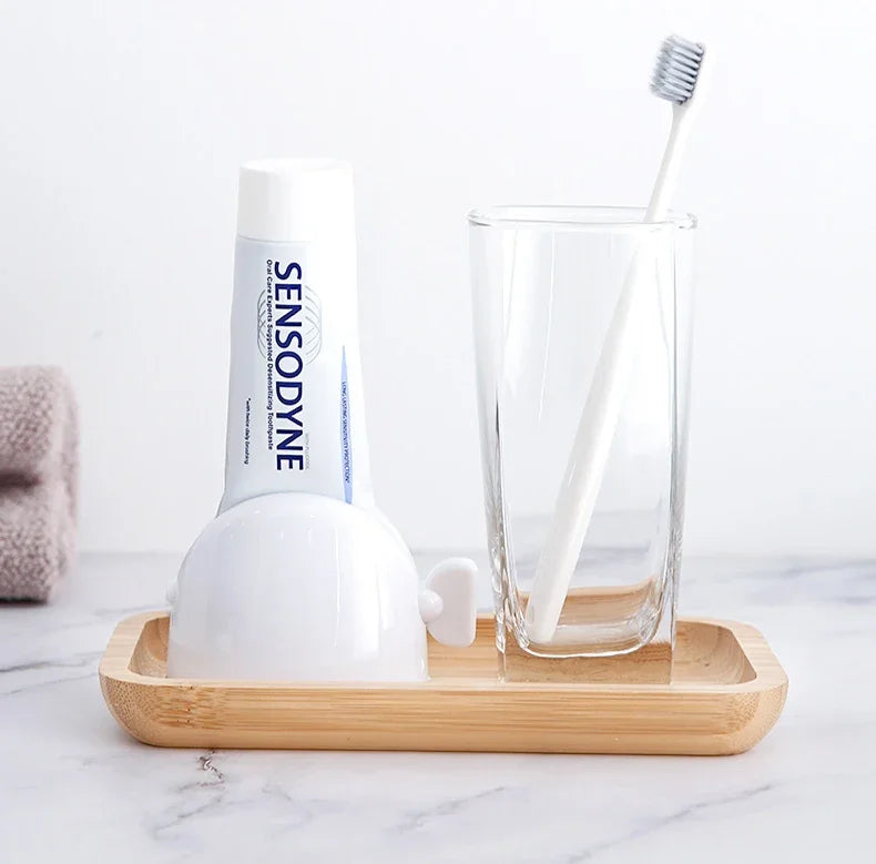 1 Or 2pcs  Toothpaste Squeezer Dispenser Holder