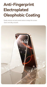 Baseus Full-View 0.3mm Tempered Glass Screen Protector For iPhone 13 14 15 16 17 Pro Max And iPhone 17 Air