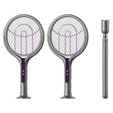 Rechargeable Long Or Short Electric 2 in 1 Fly And Mosquito Zapper With Rotating Head
