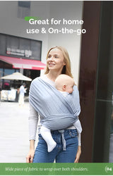 PANGDUBE 100% Polyester Kangaroo Wrap for Babies 0-15 Months