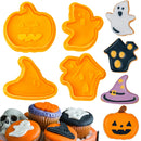 4pcs Plastic Halloween Cookie Cutters.