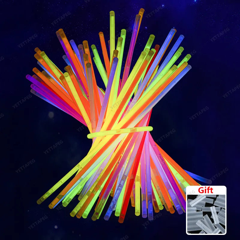 20/50/100pcs Neon Party Glow Stick.