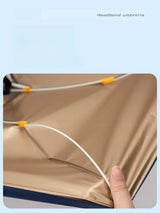 Head Mounted Sunshade Or Rain Umbrella Hat