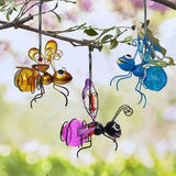 Solar LED Iron  Waterproof Hanging  Insect Tree Ornament