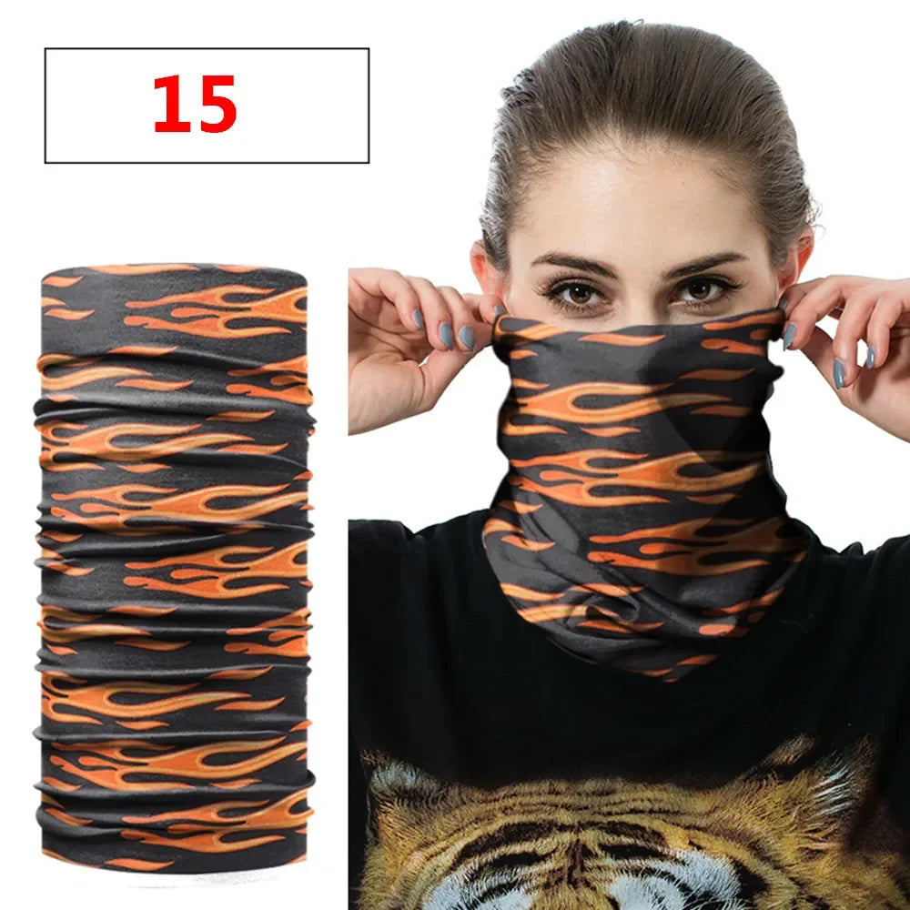 Men Or Women's Head Face Neck Tube Bandana Scarf