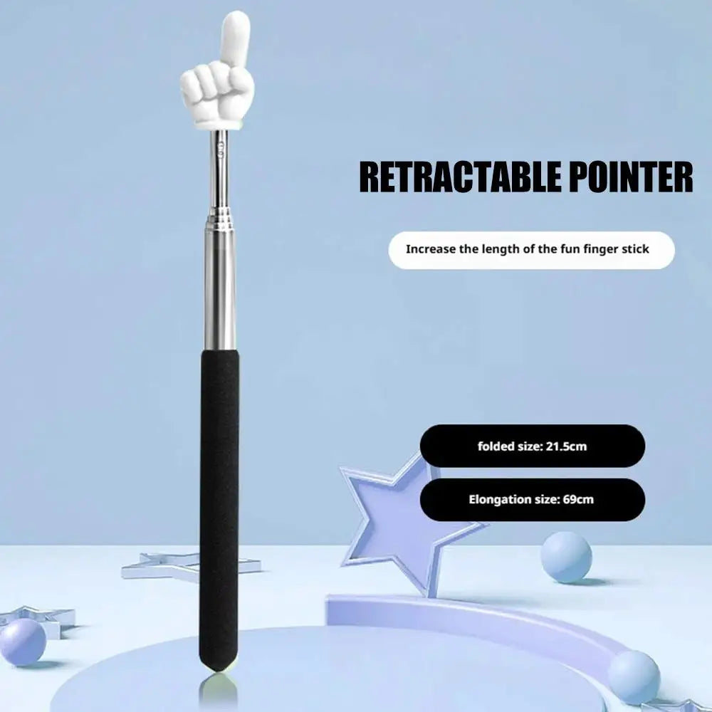 1PC Stainless Steel Pointer Finger Stick
