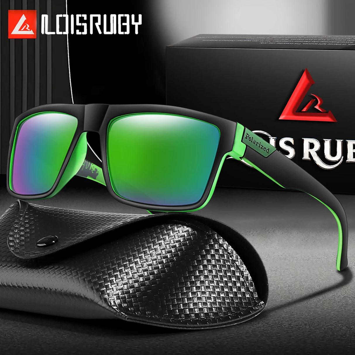 Polarized  UV400 HD Sunglasses With Case