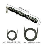 MOGOLD Durable Steel Wire Knot-Free Fitness Non-Slip Jump Rope |
