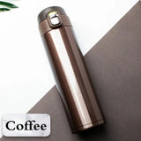 500M/16 Oz Insulated Stainless Steel BPA Free Leakproof Water Bottle