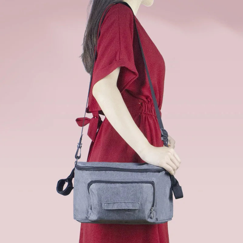 Waterproof Multifunctional Diaper Bag With Wet Wipes Outlet
