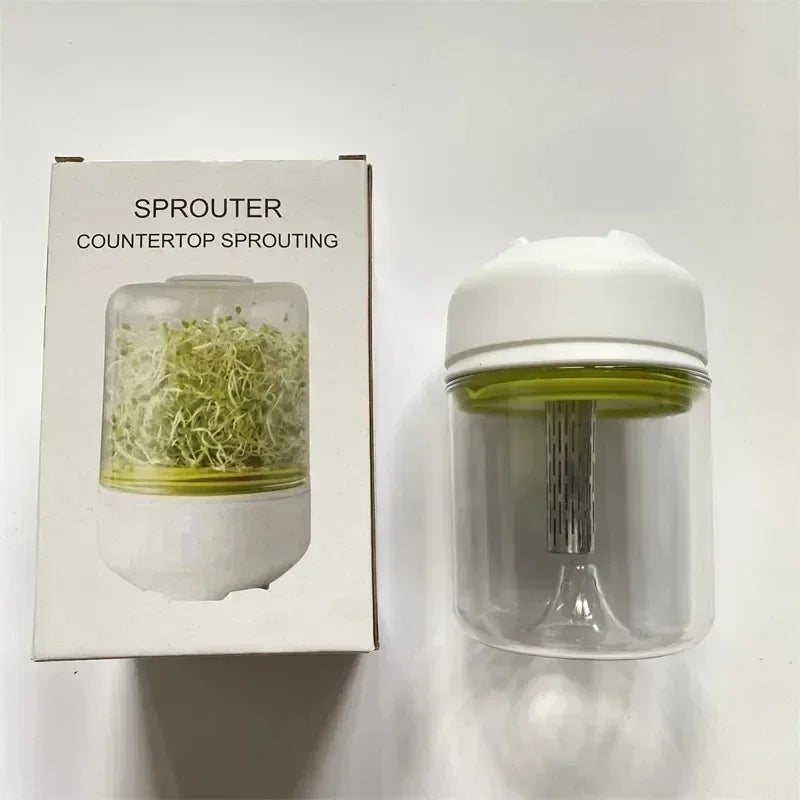 Reusable Seed Growing Container For Fresh Sprouts