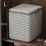 Large Capacity Folding Stackable Storage Boxes With Handles