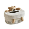 Cotton Woven Rope Tissue Box