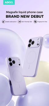 Magnetic Soft Cover Wireless Charge Liquid Silicon Case for iPhone 17 Pro Max 17Air 17Pro 17Pro Max