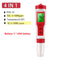 Digital PH Meter 10 in 1 Water Quality Monitor Tester PH/EC/TDS/Salinity/Thermometer Multi-parameter Testing Meter