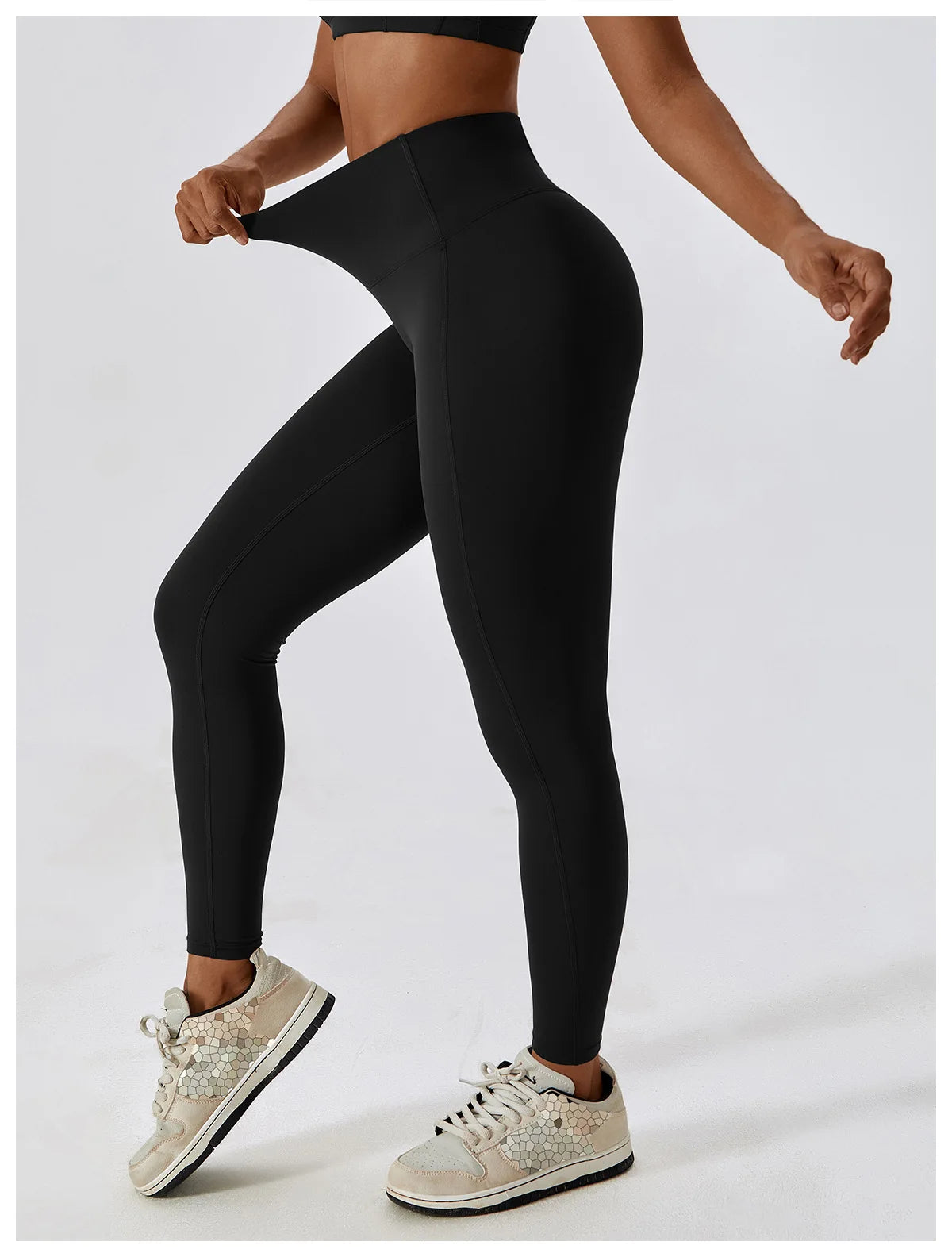 Women High Waist Seamless Push Up Fitness Leggings