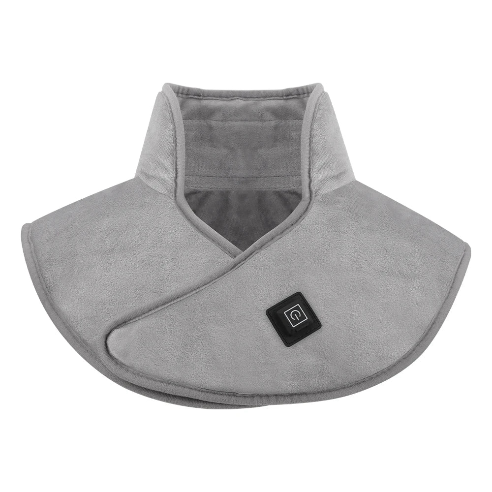USB Heated Shoulder And Neck Padded Shawl With 3 Heat Settings