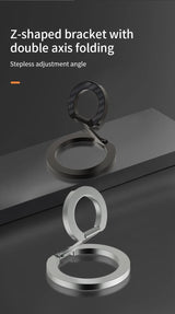 Magnet Grip Ring Holder With Kickstand For iphone 14 15 And 16